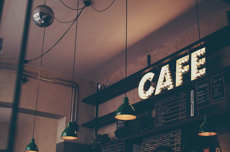 Coffee shop website
